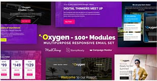 Oxygen - Multipurpose Email Set