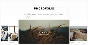 Photofolio - Photography & Portfolio HTML