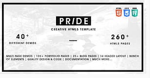 Pride - Multipurpose HTML