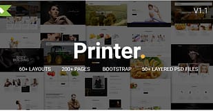 Printer - Responsive Multi-Purpose