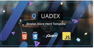 Quadex - Drones Store Html