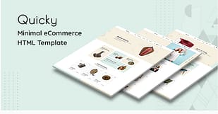 Quicky - Minimal eCommerce HTML