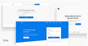 Ura Multipurpose Landing Page