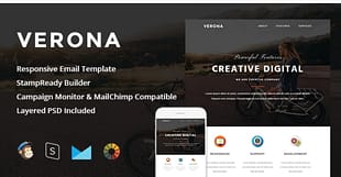 Verona - Responsive Email + StampReady