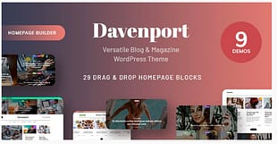 Davenport - Versatile Blog and Magazine WordPress Theme