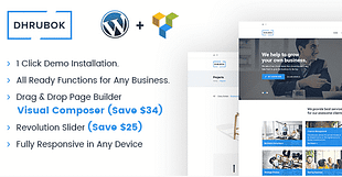 Dhrubok - Responsive Business WordPress Theme