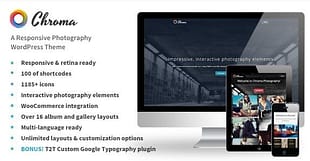 Chroma - A Responsive Photography Theme