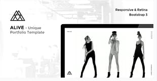 ALIVE - Portfolio for Creatives & Agency