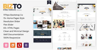 BizTo - MultiPurpose HTML5 Template
