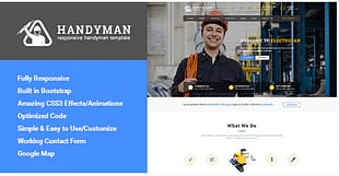 Handyman - Responsive HTML Template - Business