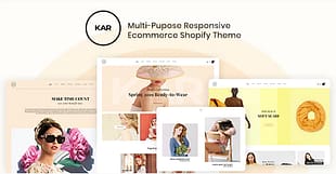 Karic - Multiple and Purpose Creative Shopify Theme