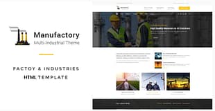 Manufactory: Multi-Industrial HTML Template