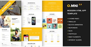 Omni - Modern HTML App Template