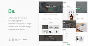 Be - Startup Business HTML