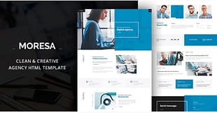 MORESA - Multipurpose HTML Template