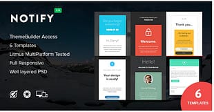 NotificationApp - Responsive Notification Email