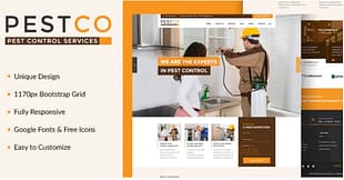 Pestco - Pest Control Template