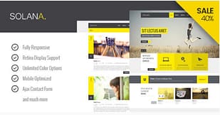 Solana - Responsive HTML