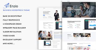 Enzio - Responsive Business WordPress Theme