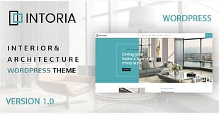 Intoria - Interior Architecture WordPress
