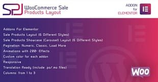 WooCommerce Sale Products Layout