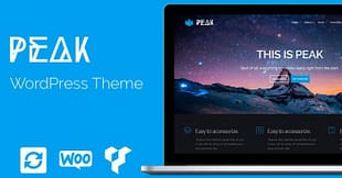 VisualModo Peak WordPress Theme
