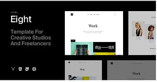 Eight - Responsive Portfolio HTML5 Template