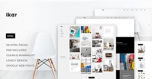 Ikar - Blog/Magazine HTML Template