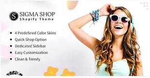 Sigma - Clean Shopify Theme