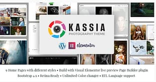 Kassia - Photography WordPress Theme