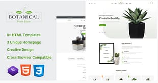 Botanical - HTML5 Ecommerce Template