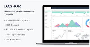 Dashor - Admin Dashboard Template