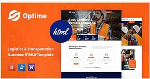 Optime logistics transportation html