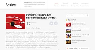 MyThemeShop Boxline WordPress Theme