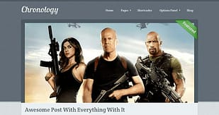 MyThemeShop Chronology WordPress Theme