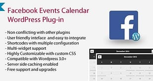Facebook Events Calendar WordPress Plugin