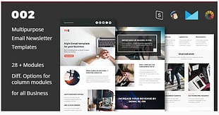 002 - Multipurpose Email Newsletter Template