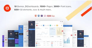 AdminBite Powerful Bootstrap 4 Dashborad Template