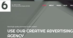 Advertising Agency Joomla Template