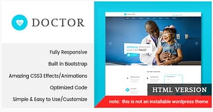 Doctor - Medical & Health HTML Template