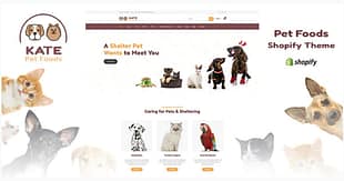 Kate - Pet Store and Pet Food Shopify Theme