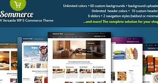 Sommerce Shop - A Versatile
