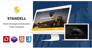 Standell - Multipurpose Construction HTML Template