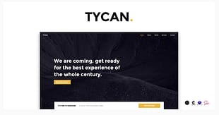 TYCAN - Timeless Coming Soon Template