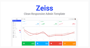Zeiss - Clean Responsive Admin