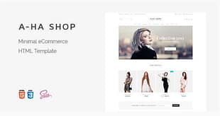 A-ha Shop - Minimal