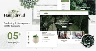 Hamadryad - Gardening & Houseplants HTML