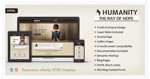 Humanity - Charity HTML5 Template