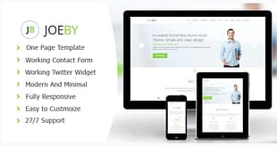 Joeby - Clean One Page