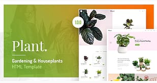 Plant - Gardening & Houseplants HTML